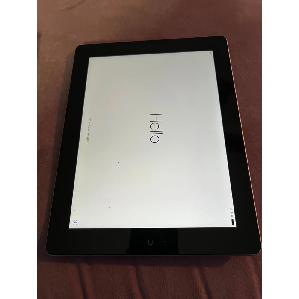 Apple iPad 4th Generation Black model A1458